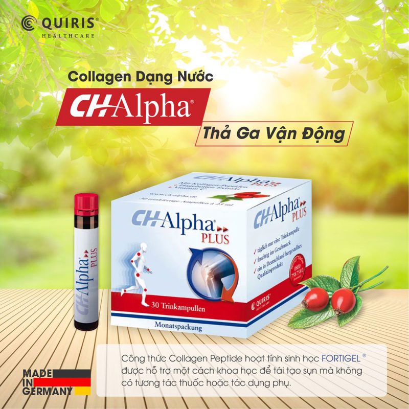Collagen Dạng Nước Quiris CH-Alpha PLUS