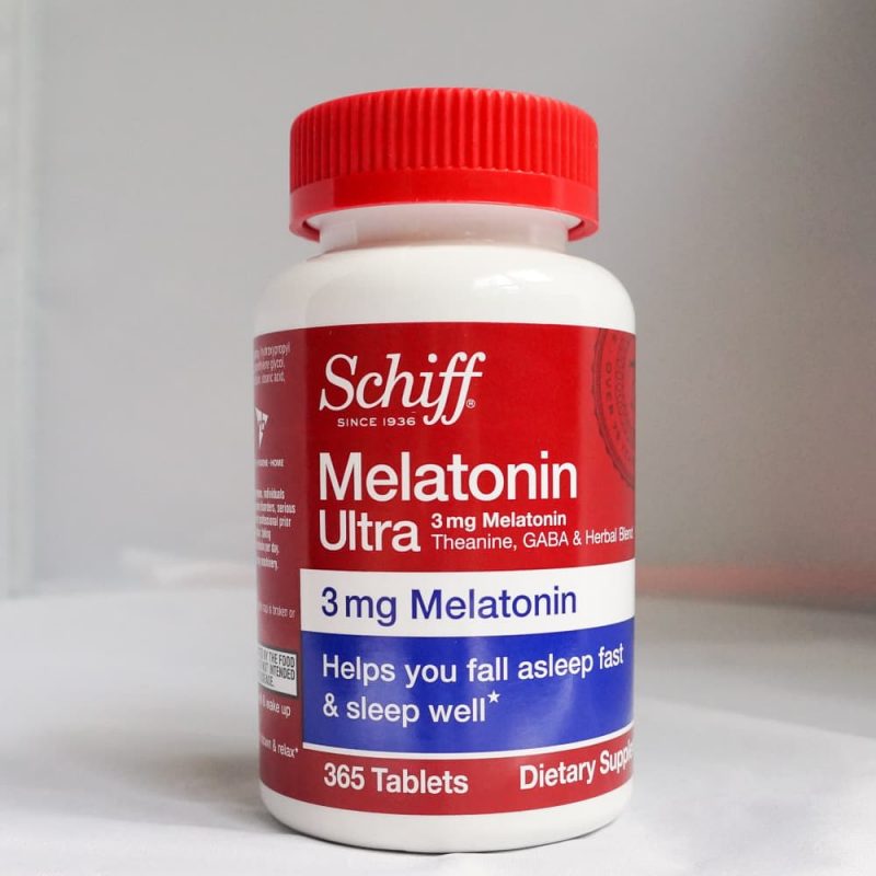 Viên uống trị mất ngủ Schiff Melatonin